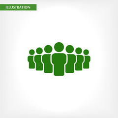 Vector people icon design 10 eps illustration