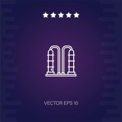 distillation vector icon modern illustration