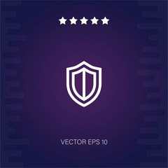 security vector icon modern illustration