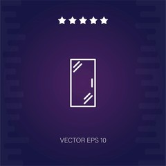 door vector icon modern illustration