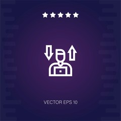stock market vector icon modern illustration
