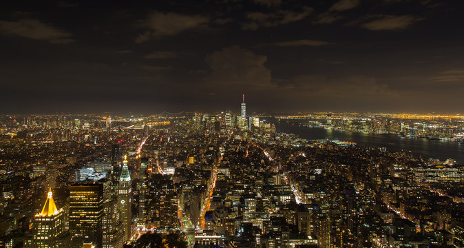 new york city at night