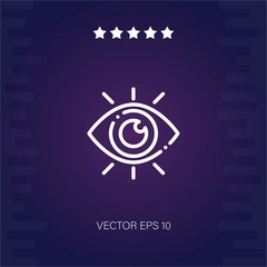 view vector icon modern illustration