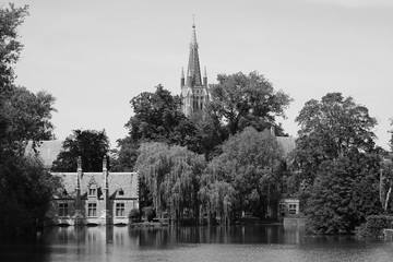 church on the river brugge