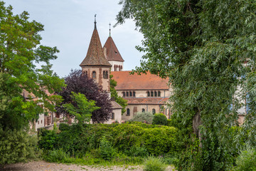 Fototapeta na wymiar Avolsheim - chapelle saint Ulrich et église sainte Materne
