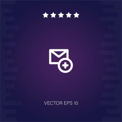 email vector icon modern illustration