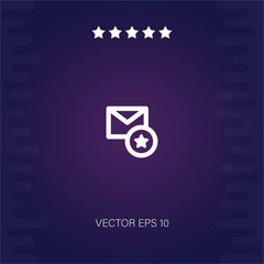 email vector icon modern illustration