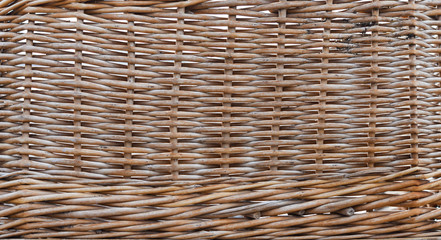 Obraz premium wicker basket texture