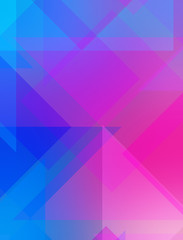 Geometric multicolored intersecting lines. Graphic illustration of digital technology. Abstract background.