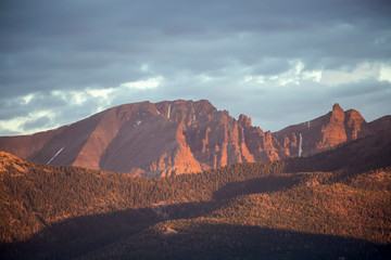 Beautiful Sunset Landscape of Great Basin National Park