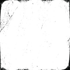 Scratched Frame. Grunge Urban Background Texture Vector. Dust Overlay. Distressed Grainy Grungy Framing Effect. Distressed Backdrop Vector Illustration. EPS 10.