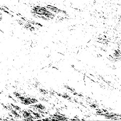 Rough black and white texture vector. Distressed overlay texture. Grunge background. Abstract textured effect. Vector Illustration. Black isolated on white background. EPS10