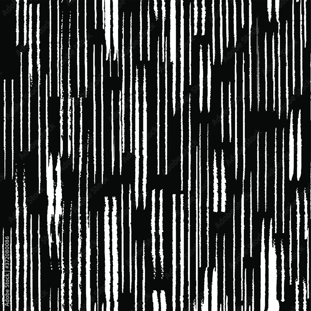 Aufkleber Slim lines texture. Parallel and intersecting lines abstract pattern. Abstract textured effect. Black isolated on white background.Vector illustration. EPS10.