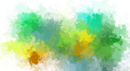Brushed Painted Abstract Background. Brush stroked painting. Artistic vibrant and colorful wallpaper..
