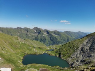 lake in the mountains