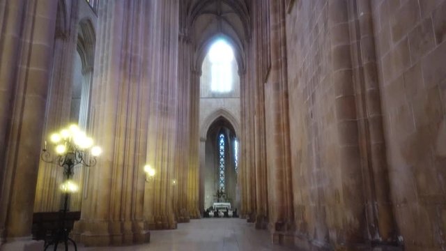 Monastery of Batalha in Portugal. UNESCO World Heriatge Site