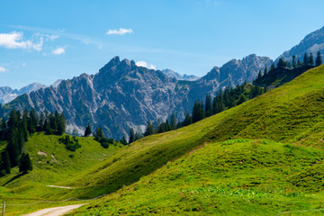 Grosses Walsertal Berge
