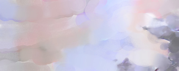 Watercolor abstract painting with pastel colors for poster, wall art, banner, card, book cover or packaging. Modern painting of soothing brush strokes resembling alcohol inks.