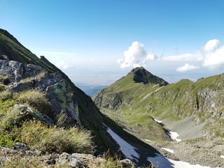 high mountain landscape