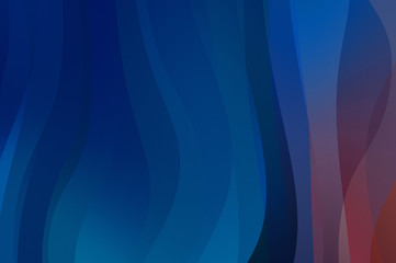 Abstract background. Colorful wavy design wallpaper. Creative graphic 2d illustration. Trendy fluid cover with dynamic shapes flow.