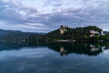 Fototapeta na wymiar Bled lake, Slovenia