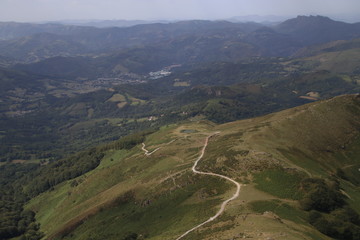 Mountain in the Basque Country