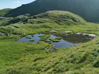 lake in the mountains