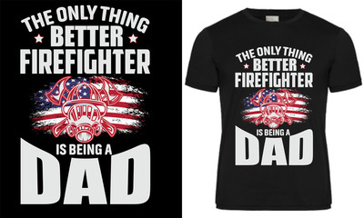 Firefighter t shirt design