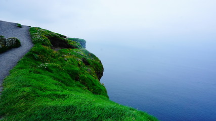 view from the top of the hill