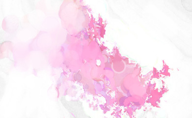 Crazy watercolor random pattern. Creative abstraction. Modern art painting. 2d illustration. Digital texture wallpaper. Artistic watercolored backdrop material.