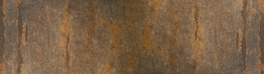 Grunge rusty dark stone metal background texture banner panorama	