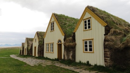 Alter Bauernhof in Island