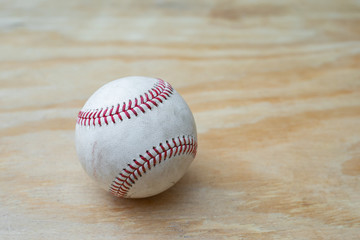 Baseball ball and bats for sports and athletics 