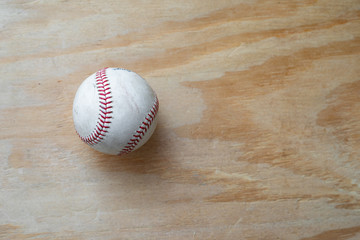 Baseball ball and bats for sports and athletics 