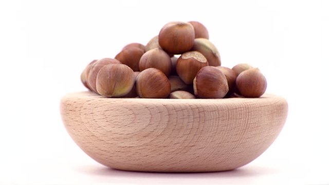 Bowl of Hazelnuts