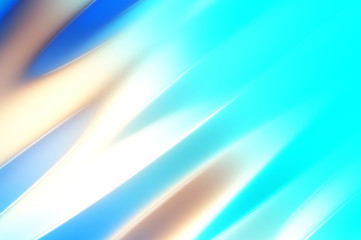 Cool background with vibrant waves of colorful lights. 2D illustration of wavy motion. Vibrant color shapes. Abstract conceptual wallpaper.