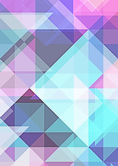 Overlapping design with triangles background. Abstract geometric wallpaper. Geometrical colorful triangular shapes.