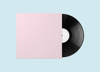 pink vinyl disc cover