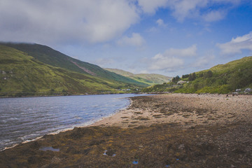 lake in the mountains