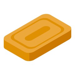 Dry cleaning soap icon. Isometric of dry cleaning soap vector icon for web design isolated on white background