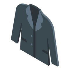 Dry cleaning blazer icon. Isometric of dry cleaning blazer vector icon for web design isolated on white background