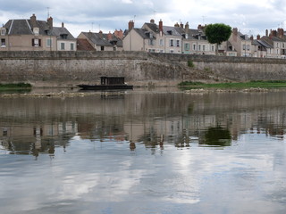 Naklejka na ściany i meble Bord de la Loire 