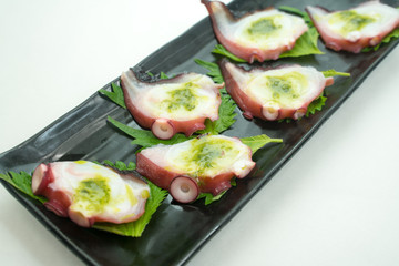 タコのカルパッチョ
