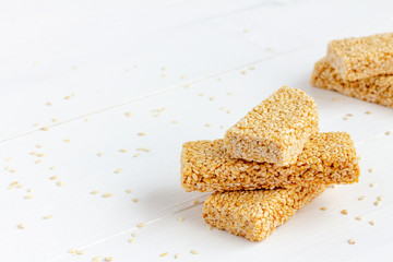 Chikki - traditional Indian sweet.
