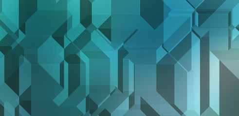 Polygonal background. Colorful wallpaper with geometric design. Digital 3d illustration.