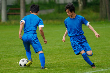 サッカー　フットボール © makieni