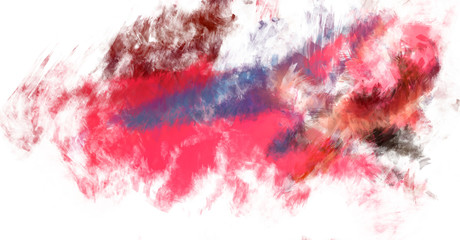 Brushed Painted Abstract Background. Brush stroked painting. Artistic vibrant and colorful wallpaper.