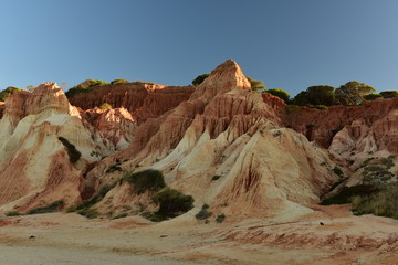 Fototapeta premium Sandstein bei Sonnenaufgang