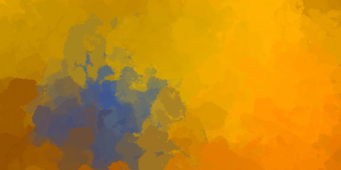 Brushed Painted Abstract Background. Wild chaotic brushstrokes. Strokes of paint. 2D Illustration. Brush stroked painting.