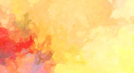 Watercolor painted background. Abstract Illustration wallpaper. Brush stroked painting. 2D Illustration.